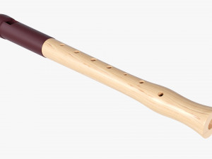 Flute Soprano 3D-Modell