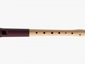 Flute Soprano 3D-Modell