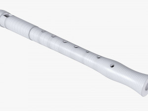 Flute Soprano 3D-Modell
