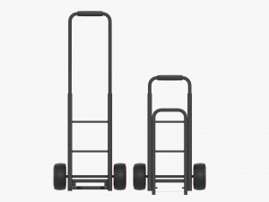 Foldable Transporting Cart Model 3D