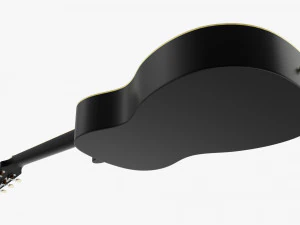 Guitarra Ac&uacute;stica Folcl&oacute;rica 02 Modelo 3D