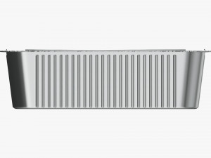 Food Foil Tray 02 3D Модель
