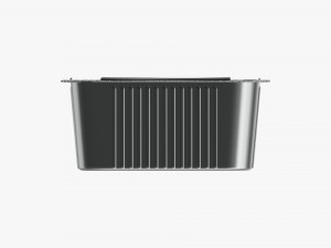 Food Foil Tray 02 3D Модель