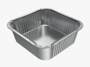 Food Foil Tray 03 Modelo 3D