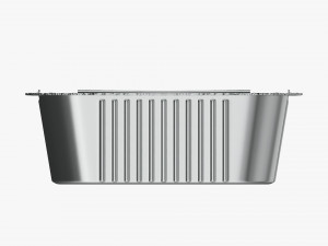 Food Foil Tray 03 Modelo 3D