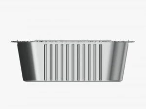 Food Foil Tray 03 3D Model