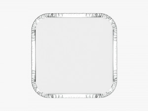 Food Foil Tray 03 Modelo 3D