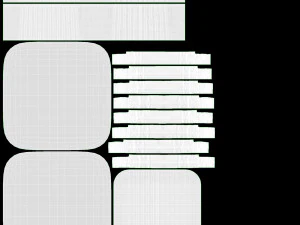 Food Foil Tray 03 3D Model