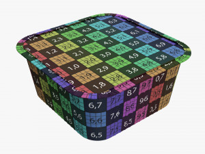 Food Foil Tray 04 3D Model