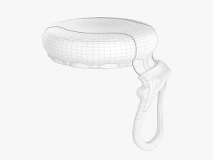 Glass Bottle Ring Pull Cap 3D Model