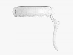 कांच की बोतल रिंग पुल कैप 3D मॉडल