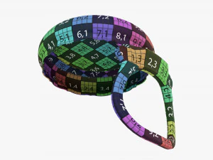 कांच की बोतल रिंग पुल कैप 3D मॉडल