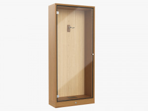 Guitar Display Cabinet 3D 모델