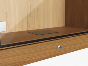 Guitar Display Cabinet 3D 모델