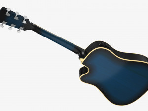 Guitar Display Cabinet Acoustic Dreadnought Guitar 3Dモデル