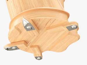 Harp 40-String 02 3D Model