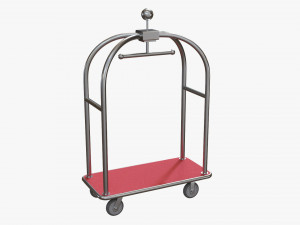 Hotel Cart 01 Modelo 3D