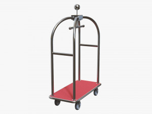 Hotel Cart 01 3D मॉडल