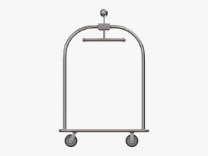 Hotel Cart 01 3D मॉडल
