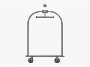 Hotel Cart 01 3D मॉडल
