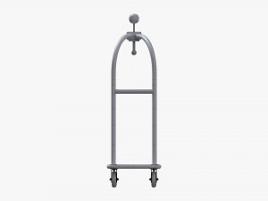 Hotel Cart 01 3D मॉडल