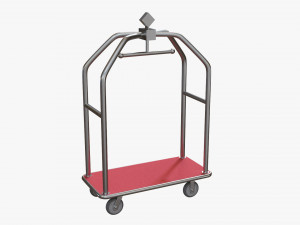 Hotel Cart 02 Modelo 3D