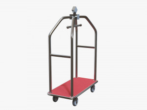 Hotel Cart 02 3D Model