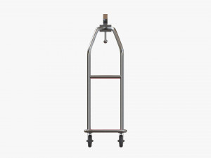 Hotel Cart 02 3D Model