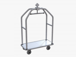 Hotel Cart 02 3D Model