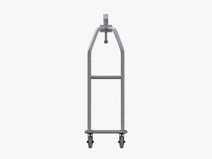 Hotel Cart 02 3D Model