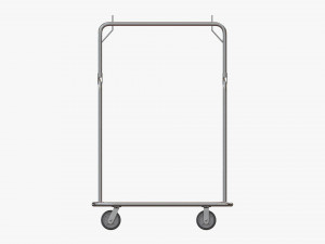 Hotel Cart 03 3D Model