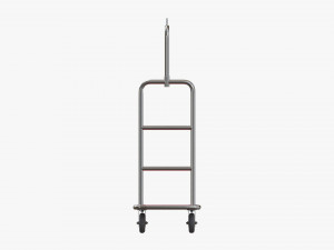 Hotel Cart 03 3D Model
