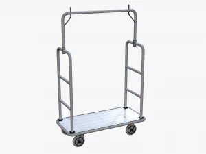 Hotel Cart 03 3D Model