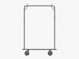 Hotel Cart 03 3D Model