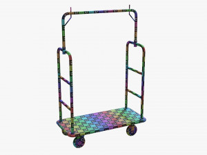 Hotel Cart 03 3D Model