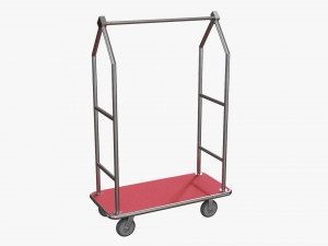 Hotel Cart 04 Modelo 3D