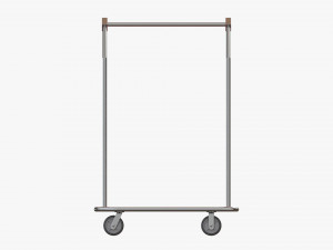 Hotel Cart 04 3D 模型