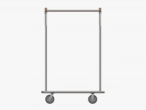 Hotel Cart 04 3D Model