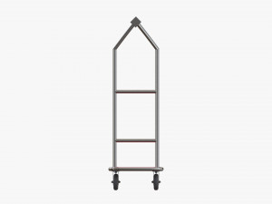 Hotel Cart 04 3D 模型