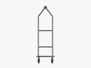 Hotel Cart 04 3D Model