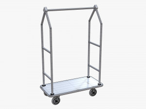 Hotel Cart 04 3D 模型