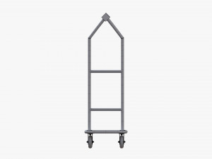 Hotel Cart 04 3D 模型