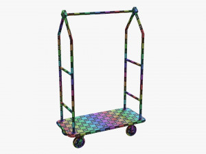 Hotel Cart 04 3D 模型