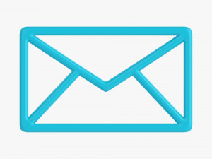 Mail Symbol Concept Modelo 3D