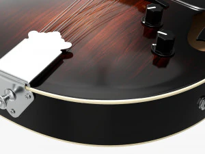 Mandolin String Instrument 3D Model