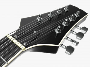 Mandolin String Instrument 3D 모델