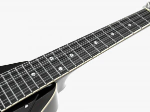 Mandolin String Instrument 3D Model