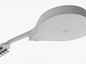 Mandolin String Instrument 3D Model