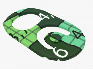 Metal Tin Soda Can Tab Modèle 3D