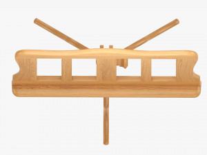Music Sheet Stand 01 Modelo 3D